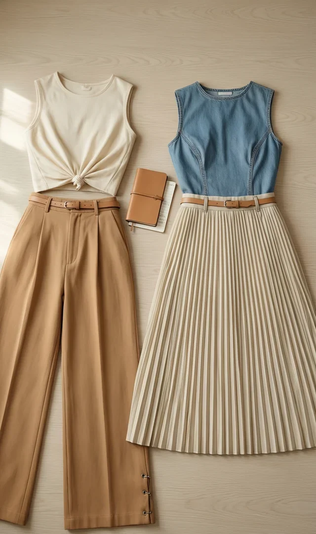 Accessoires et chaussures qui élancent la silhouette des femmes seniors de petite taille