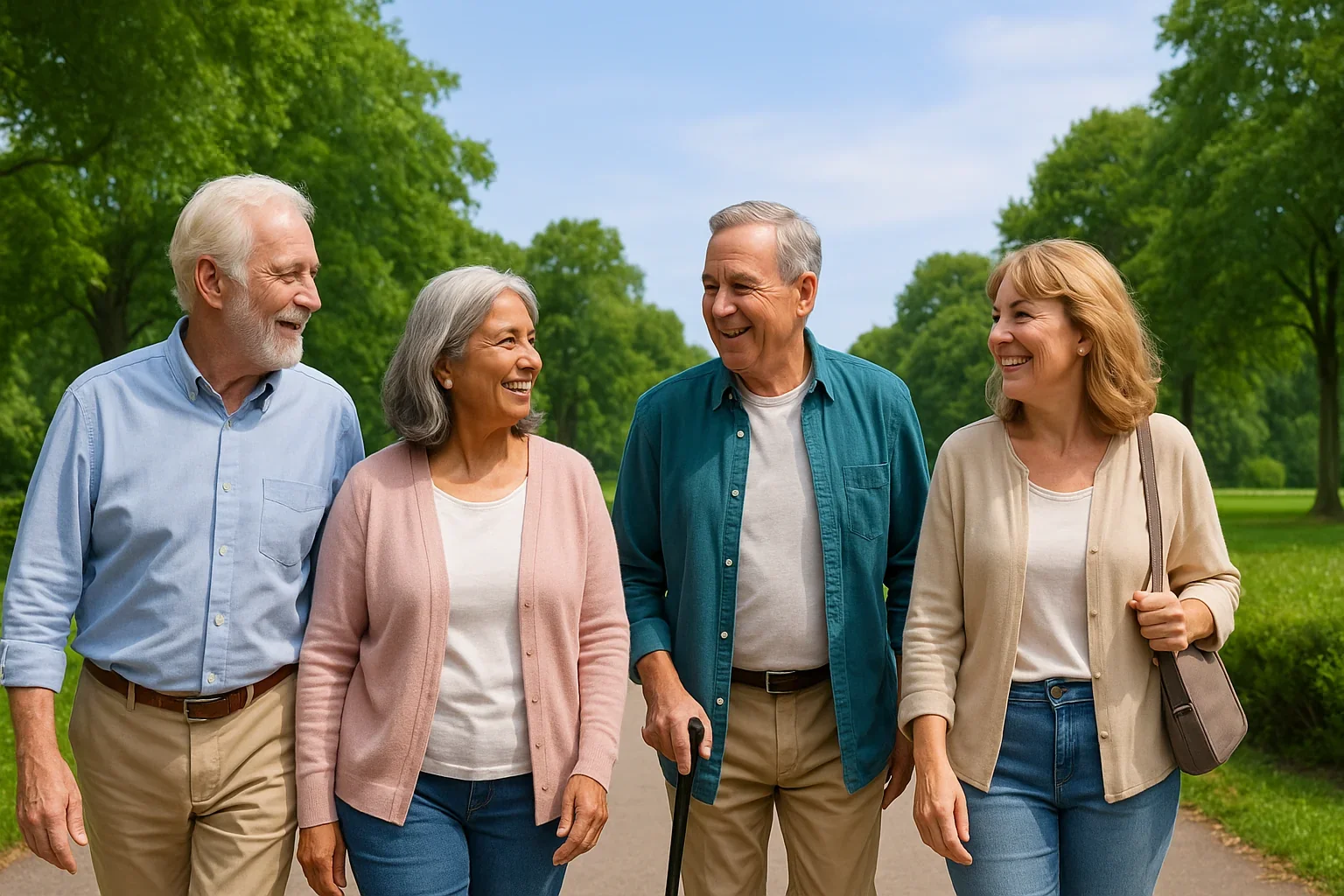 Silhouette d'une femme d'âge mûr évoquant une célébrité parlant de sa santé.