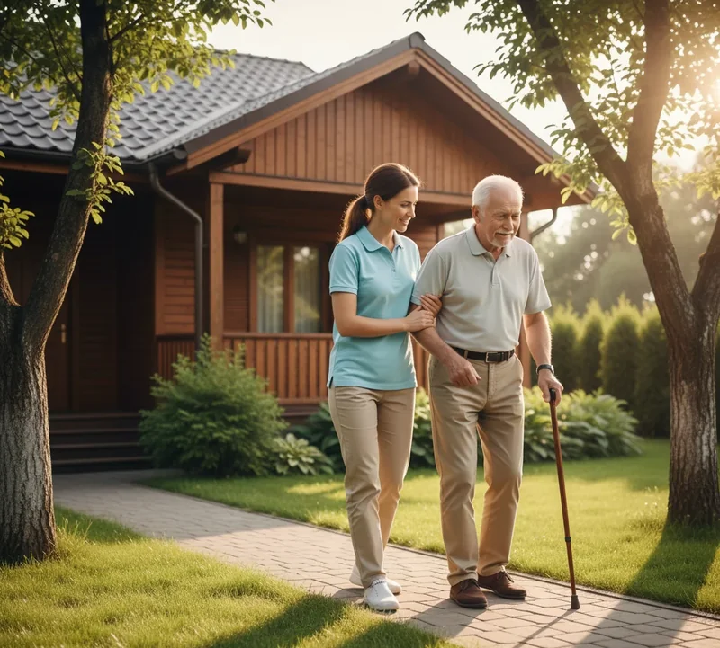 Personne âgée qui parle de son risque de maladie d'Alzheimer avec son médecin.