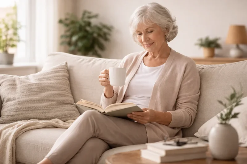 Carnet posé sur un bureau illustrant la réflexion personnelle en vivant seul