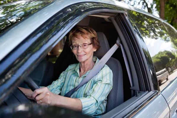 Senior au volant