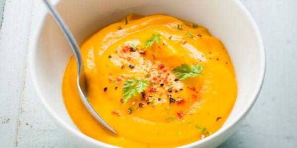 Soupe veloutee aux legumes